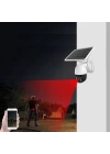 BFS  Solar Panelli Su Geçirmez Gece Görüş Destekli Wifi Bağlantılı Güvenlik Kamerası