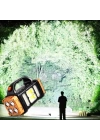 BFS  Solar ve USB Şarjlı LED + COB El Feneri | 1500 mAh Şarjlı Taşınabilir Çalışma Işığı–Su Geçirmez