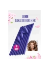 BFS  Sosis Latex Bigudi - Isısız Saç Bigudisi - 10 Adet 8 mm