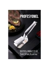 BFS  Spatulalı Maşa Biftek Balık Maşası 304 Paslanmaz Çelik