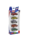 BFS  Speed Racer Road Series Metal Model Araba Seti 5li