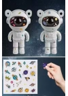 BFS  Stickerlı ,Kumandalı ASTRONOT Model Gece Lambası