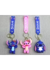 BFS Stitch Angel Silikon Anahtarlık