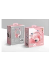 BFS STN28 Kablosuz Kedi Kulaklık - Pembe
