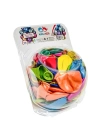 BFS   STR-117 Metalik Karışık Renk 100lü Balon