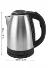 BFS Su Isıtıcı 220 - 240 V Paslanmaz Çelik Kettle Uzun Ömürlü 2000 Watt