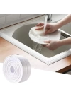 BFS   Su Sızdırmaz Banyo Mutfak Lavabo Küvet İzolasyon Şerit Bant,Lavabo Kenar Bandı 3.2 mt x 38 mm