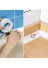 BFS   Su Sızdırmaz Banyo Mutfak Lavabo Küvet İzolasyon Şerit Bant,Lavabo Kenar Bandı 3.2 mt x 38 mm