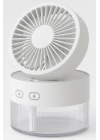 BFS Su Spreyli Katlanır Başlıklı USB Mini Fan