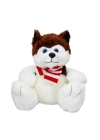 BFS   Sunman Oturan Husky Atkılı Peluş Köpek 30 cm