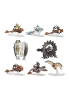 BFS   SW J0032-4 Star Wars Mikro Figür ve Araç Mini Sürpriz Paket Asorti Seri-4 12li