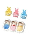 BFS   SylvanianFamiliesÜçüzlerBakımSetiRenkli5532