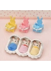 BFS   SylvanianFamiliesÜçüzlerBakımSetiRenkli5532