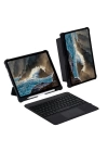 BFS  T5206D iPad 10.2 (7.nesil) Kılıf İnter Ledli Klavyeli Tablet Kılıfı - Siyah