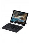 BFS  T5209D iPad Pro 12.9 (2021) Kılıf İnter Ledli Klavyeli Tablet Kılıfı - Siyah