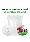BFS  Tabak ve Tencere Bone Seti 2 Boyutlu 100 ADET