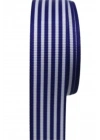BFS Tafta Çizgi Desen Kurdele 25 mm Lacivert 5 Metre