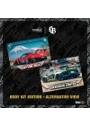 BFS   Tarmac Cards Liberty Walk Koleksiyonluk Kartları Cilt 01 Kutu TC-LBC-01