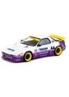 BFS   Tarmac Works 1/64 Pandem Mazda RX-7 FC3S White / purple - HOBBY64