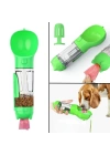 BFS  Taşınabilir Hazneli Mama Kaplı ,Kaka Poşetli Kedi,Köpek Suluğu-300ml