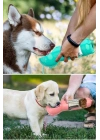 BFS  Taşınabilir Hazneli Mama Kaplı ,Kaka Poşetli Kedi,Köpek Suluğu-300ml