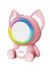 BFS Taşınabilir Rgb Işılı Sevimli Figürlü Mikrofonlu Karaoke Bluetooth Hoparlör
