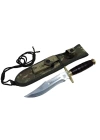 BFS T.c. Standart Komando Bıçağı 30 Cm - Tırtıklı, Kamuflaj Kılıflı
