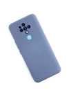 BFS  Tecno Camon 16 Kılıf Nano içi Kadife Silikon - Gri