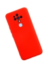 BFS  Tecno Camon 16 Kılıf Nano içi Kadife Silikon - Kırmızı