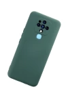 BFS  Tecno Camon 16 Kılıf Nano içi Kadife Silikon - Koyu Yeşil