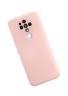 BFS  Tecno Camon 16 Kılıf Nano içi Kadife Silikon - Pudra