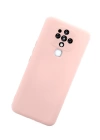 BFS  Tecno Camon 16 Kılıf Nano içi Kadife Silikon - Pudra