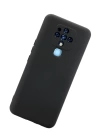BFS  Tecno Camon 16 Kılıf Nano içi Kadife Silikon - Siyah