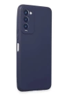 BFS  Tecno Camon 18 Kılıf First Silikon - Lacivert