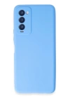 BFS  Tecno Camon 18 Kılıf First Silikon - Mavi