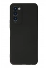 BFS  Tecno Camon 18 Kılıf Nano içi Kadife Silikon - Siyah