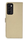 BFS  Tecno Camon 18 Kılıf Trend S Plus Kapaklı Kılıf - Gold