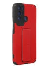 BFS  Tecno Pova Neo Kılıf Mega Standlı Silikon - Kırmızı