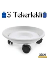 BFS Tekerlekli Damacana ve Tüp Altlığı Beyaz