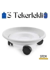 BFS Tekerlekli Damacana ve Tüp Altlığı Beyaz