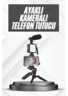 BFS Telefon Tutucu Mikrofonlu Işıklı Youtuber Video Kayıt
