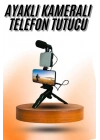 BFS Telefon Tutucu Mini Mikrofonlu Tripod Vlog Çekim Video
