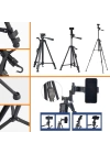 BFS  Telefon ve Fotoğraf Makinası Takılabilen Bluetooth Kumandalı 146 cm Tripod