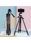 BFS  Telefon ve Fotoğraf Makinası Takılabilen Bluetooth Kumandalı 146 cm Tripod