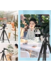 BFS  Telefon ve Fotoğraf Makinası Takılabilen Bluetooth Kumandalı 146 cm Tripod