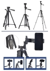 BFS  Telefon ve Fotoğraf Makinası Takılabilen Bluetooth Kumandalı 146 cm Tripod