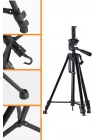 BFS  Telefon ve Fotoğraf Makinası Takılabilen Bluetooth Kumandalı 146 cm Tripod