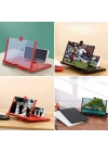 BFS  Telefon ve Tablet Ekran Büyütücü Aparat Kırmızı