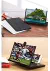BFS  Telefon ve Tablet Ekran Büyütücü Aparat Kırmızı