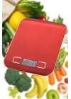 BFS  TF 1002 Hassas Ölçümlü  Maksimum 5 Kg Kapasiteli Led Ekran Platin Dijital Mutfak Tartısı